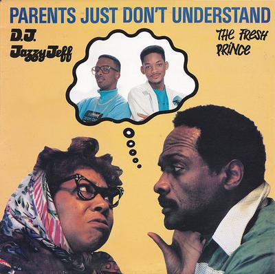 12inch Record DJ JAZZY JEFF & THE FRESH PRINCE - Parents Just Don't Understand LMD596 Jive, Liberatio 1988 Australia Rap & Hip-Hop/R&B Used