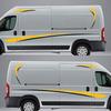 DIY Stripes Images Decal Sticker Decoration Universal for Caravans Trailer Self Adhesive Campers Body Decoration Sticker