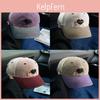 Korea Style Casual Heart Embroidered Baseball Cap With Adjustable Fit For Summer Wear