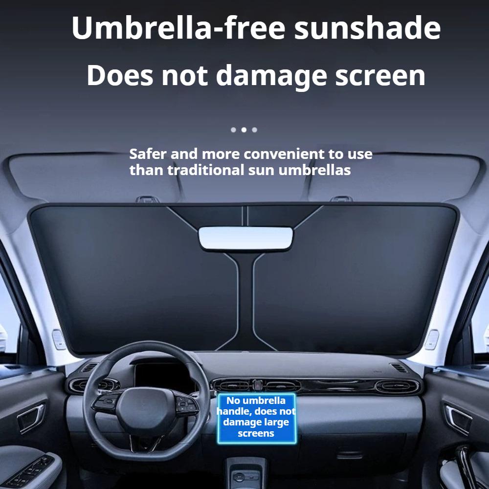 For Leapmotor T03 21-26 Car Front Windshield Sunshade UV Protection Exterior Windshield Sunshade Heat Insulation Car Accessories