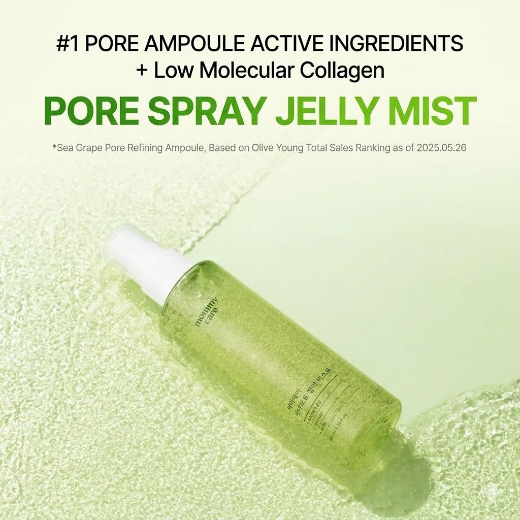 MOMMY CARE Sea Grape Pore Refining Serum 30ml / Jelly Mist 100ml (7 Options)