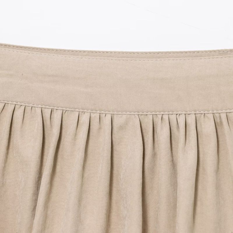 Kaslead New Arrival Women's Clothing Fashion Style Stylish Simple and Versatile Lantern Mini Skirt 2993921 711