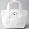 Converse Canvas Mini Tote Bag with Dwear Sticker, Men's and Women's, "TOKYO All Star" (Small, Off-White)