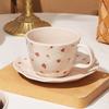 SOLECASA Ceramic Dinner Plates Soup Bowl Rice Salad Bowl Coffee Mug Floral pattern Kitchen Dinnerware Dinner Dish Microwave safe