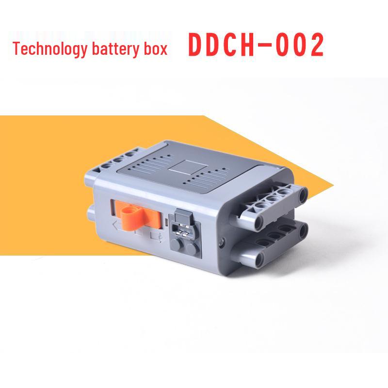 Compatible Lego M-Size Motor Power Set: Mechanical Building Blocks, Technology Accessories, Remote Control, 5 Battery Box