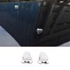For Land Rover Discovery 3/4 LR3 LR4 2004-2016 ABS Bright Silver Car Front Wiper Nozzle Cover Trim Car Accessories