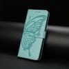 For Motorola Moto G75 5G Case Butterfly Imprinted Wallet Stand PU Leather Flip Phone Cover with Strap