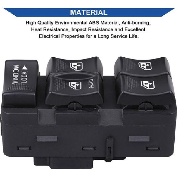 Main Window Switch Control For 2000-2005 Chevy Chevrolet Impala Buick Rendezvous