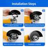 Grinder Disc Wheel Protective Cover Wheel Safety Guard Grinding Disc Dust Protective Cover Easy to Installation