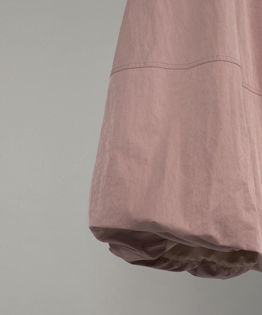 Obeodyupeulleeo Volume Long Skirt_Pale Pink