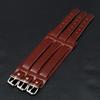 Mens Leather Biker Bracelet Punk Style Geometric Handmade Adjustable Wristband Motorcycle Riding Gear