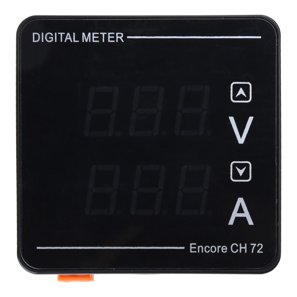 Digital Voltage Current Meter Panel Voltmeter Ammeter LED Display AC50-500V 1-140A Embedded Installation Compact-size