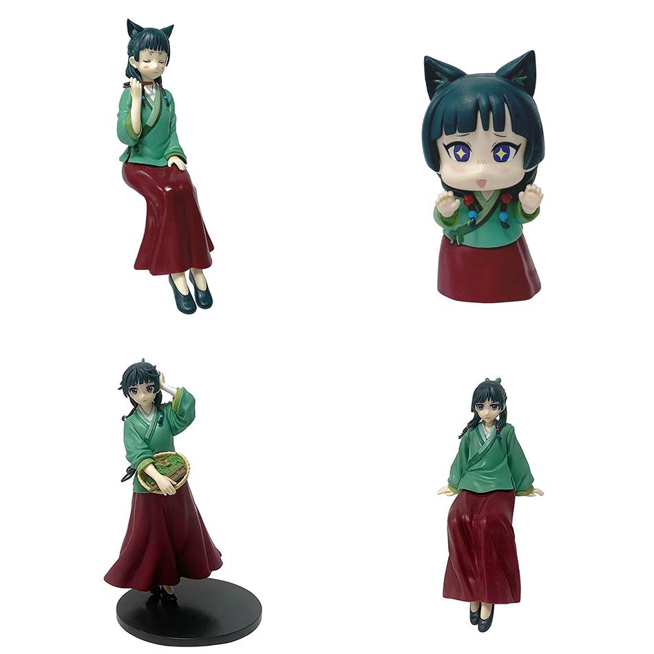 Anime The Apothecary Diaries Figure Maomi Action Figural Pvc Model Kawaii Car Desk Decoration Doll Children Toys Christmas Gift Kid Friendly 2
