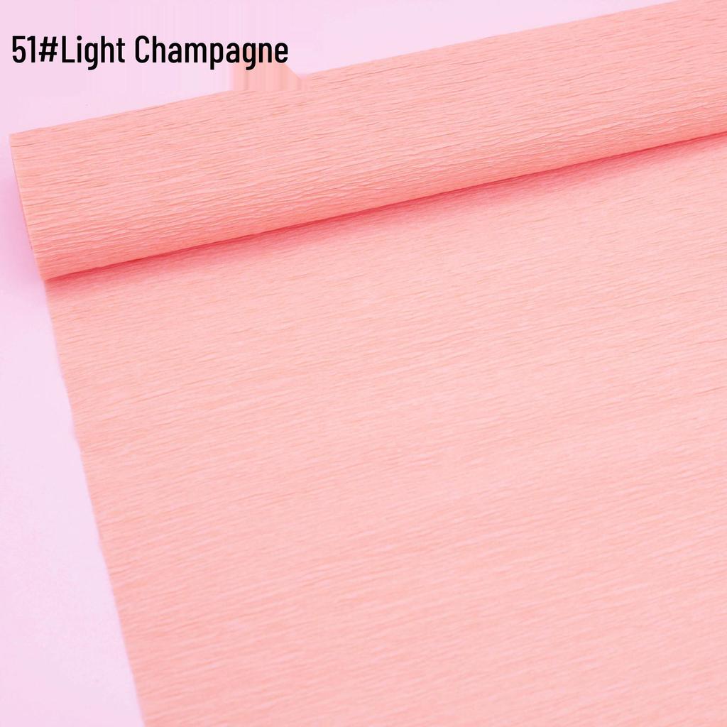 Colored Crepe Paper for DIY Floral Crafts and Packaging