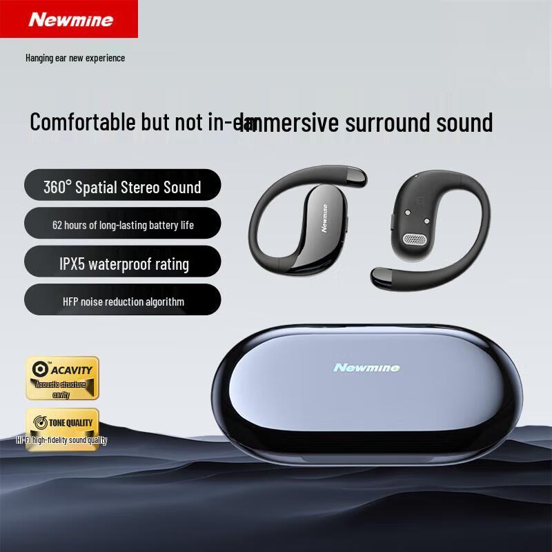 Newman LY62 Open-Ear Sports Bluetooth Headset