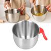 Anti-splash Serving Bowl Rustless Steel Food Mix Tub Dishwasher Mixing Bowl  Cake Stirring Making