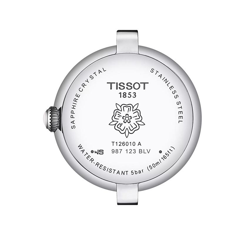 TISSOT Jiali Collection Quartz Movement Women's Watch Silver Dial Stainless Steel Case T126.010.11.013.00-
