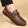 Breath Driving Lazy Loafers Moccasins Leather Men Footwear Slip On Man Formal Shoes Wedding Party Men Dress Shoes Office Flats