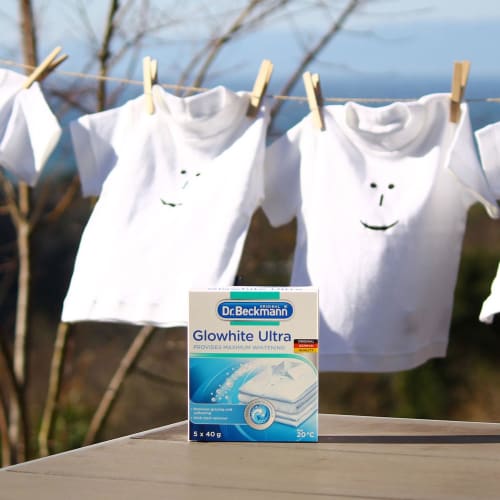 Dr. Beckmann Glow White Ultra Optical Brightener, 5 Packets