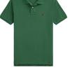 Polo Ralph Lauren Polo Shirt Solid Color Logo Embroidery Button Short Sleeve Kids Tops Green 323703632-181