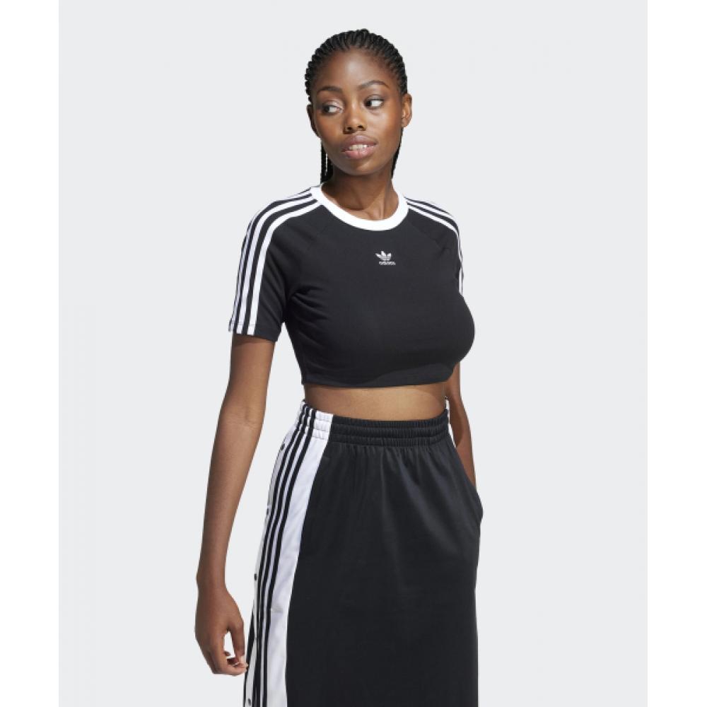 Adidas 3s Baby Tee   Black Iu2532