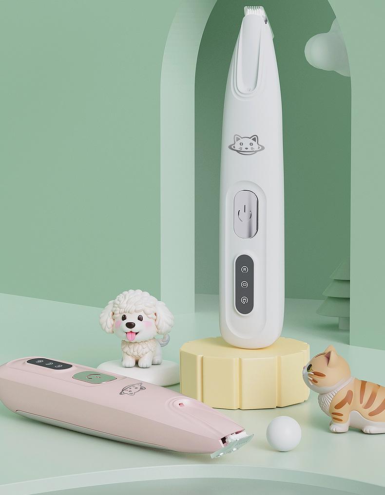 Rechargeable Waterproof Pet Clipper: Whole Body Shaver for Cats & Dogs, Trims Paws & More
