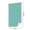Turquoise and celadon stripes wallpaper for living room and bedroom 50x1000