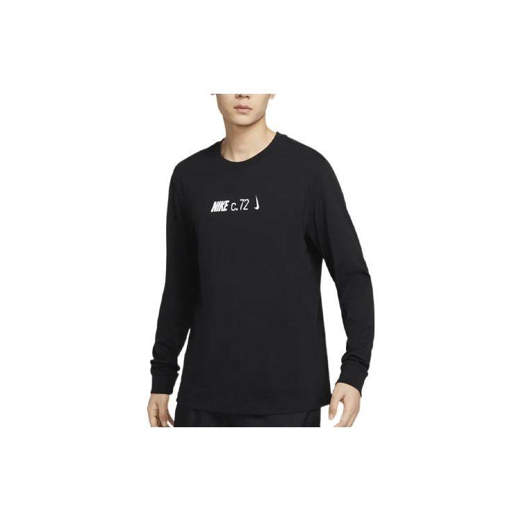 Nike T Shirts Men's Black Crew Neck Moderate DZ2897-010