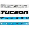 3D Metal TUCSON & Darth Vader Letter Emblem Fit New Tucson, Rear Trunk Decorative Modified Car Logo