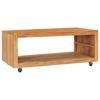 Day and Night - Day and Night Solid Teak Wood Coffee Table 110x60x40 Cm