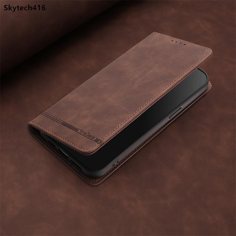 Flip Leather Case For T-Mobile Revvl 6 6X 7 8 T Phone 2 3 Pro 5G Casing Phone Cover Wallet Card Slot Shockproof Anti-Drop