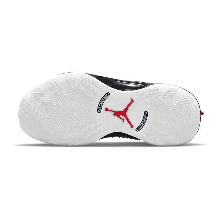 Air Jordan 35 GS White Black Kids Sneakers University-Red Metal-Silver CQ9433-101