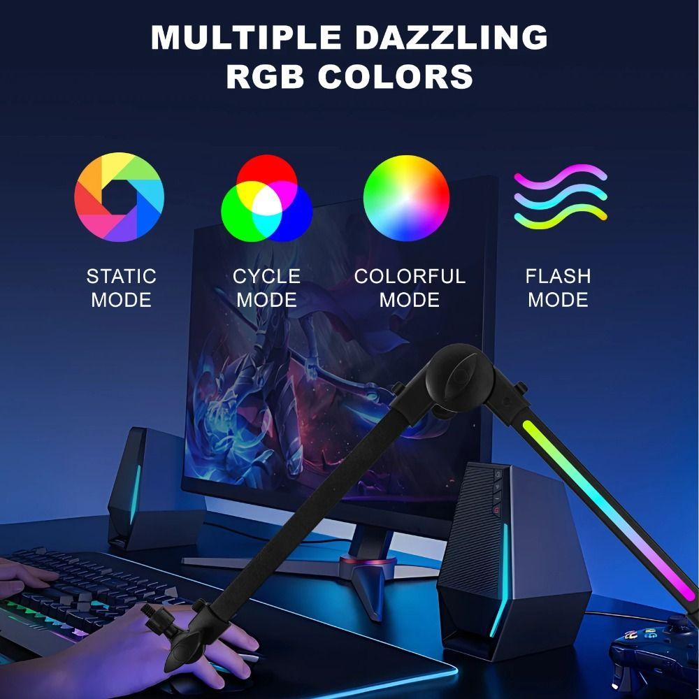 Universal Microphone Boom Arm Sturdy Desktop Stand Professional Grade Mic Stand  Podcasting