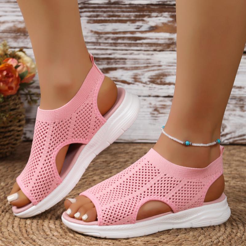 Women's Sandal Comfortable and Lightweight Sandal Mesh Sandal Casual Shoes for Summer