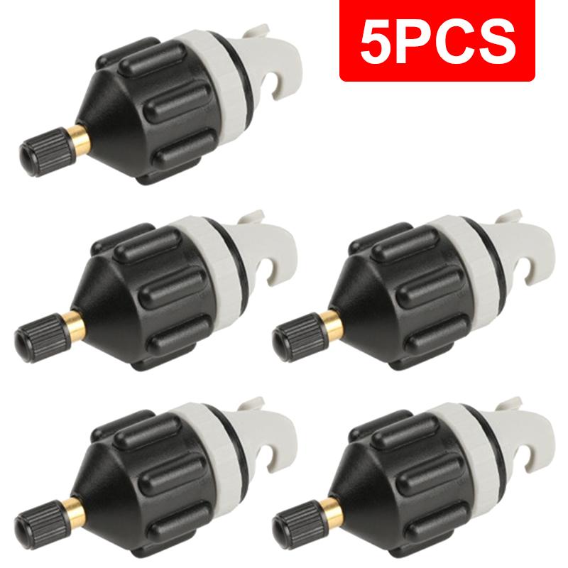 2-10pcs Durable Air Valve Adaptor Wear-resistant Rowing Boat Air Valve Adaptor Nylon Kayak Inflatable Pump Adapter for SUP Board