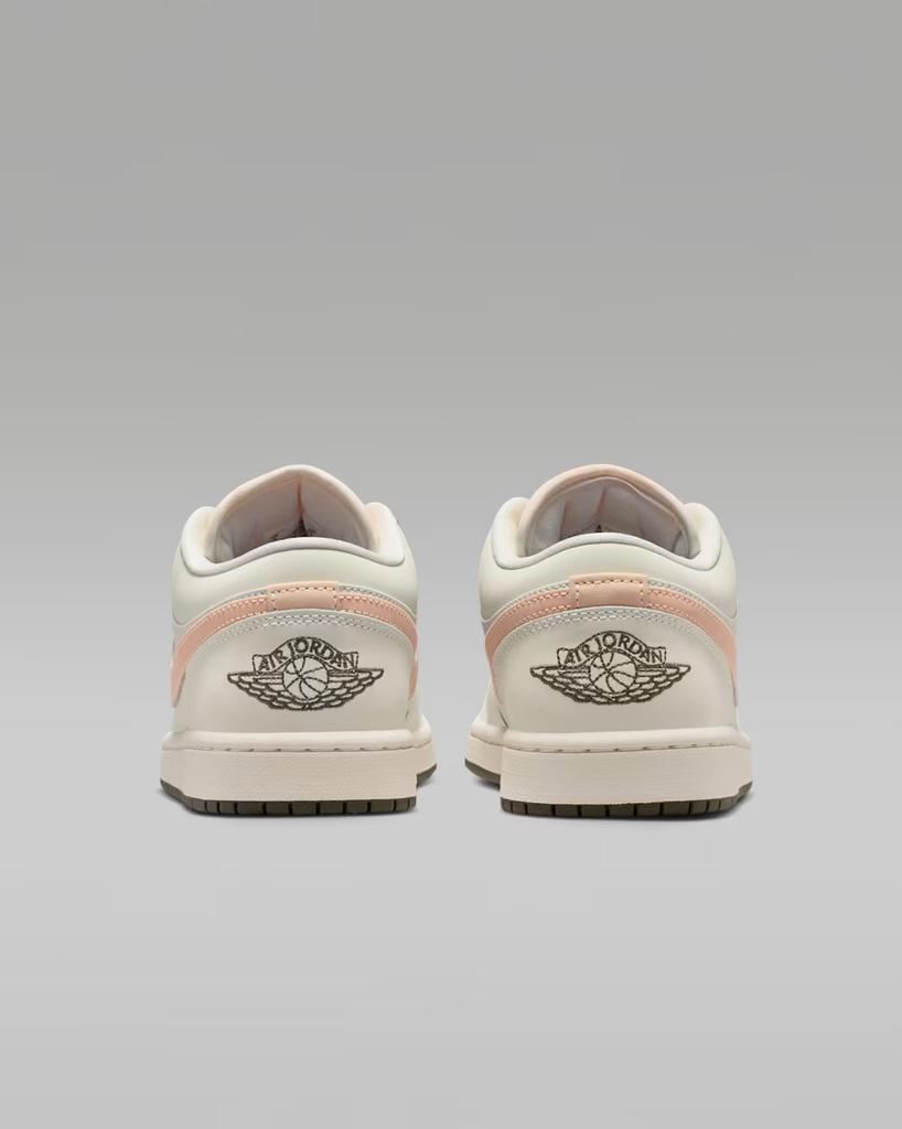 DC0774-111 Nike Air Jordan 1 Low Sail Crimson Tint (Women's)