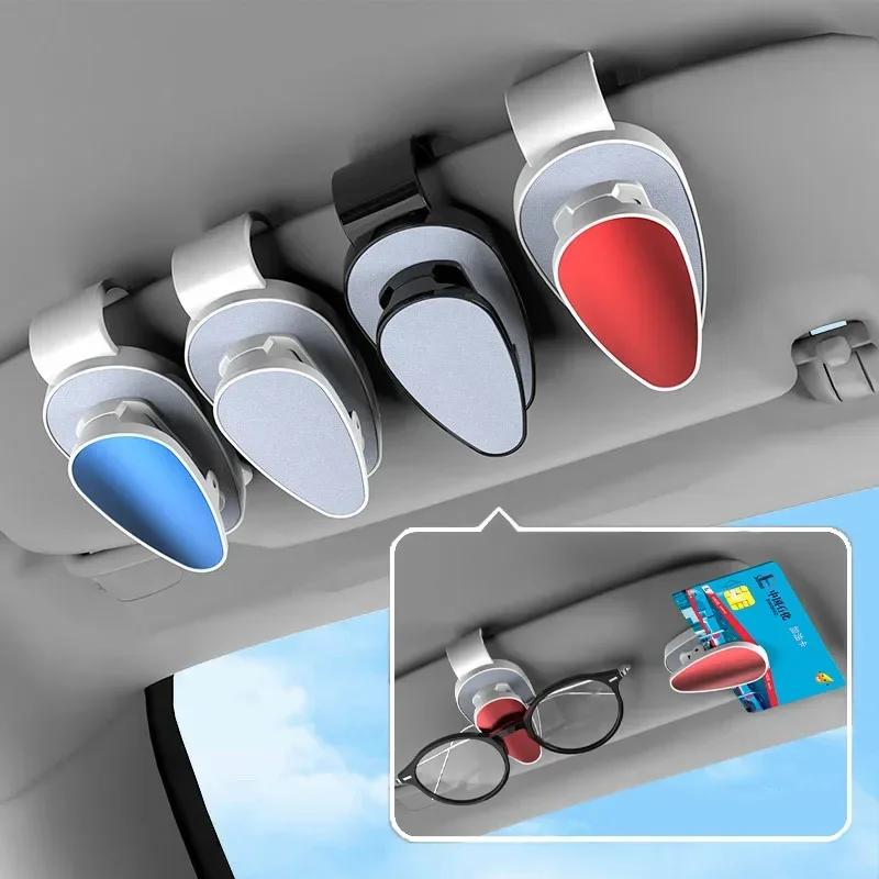 1 Stück Auto-Brillenclip, Auto-Sonnenblenden-Aufbewahrungsclip, Brillenhalter, Auto-Innenraum-Sonnenbrillenclip, Multifunktionale Clip-Teile