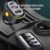 Mehrere Geräte Auto-Ladestation 6-Port USB-Schnellladegerät mit Verlängertem Kabel Universelles Autoladegerät für Smartphones