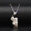 Collana Famiglia Mamma Figlia Catena Acciaio Inossidabile Bambini Ragazzo Colore Argento Ciondolo Collane Gioielli Donne Regalo Festa della Mamma