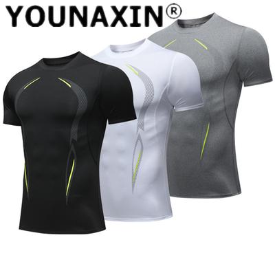 Herren Kurzarm T-Shirts Yoga Training Basketball Sport Enges Fitnessstudio Fitness Laufen Top Outdoor Sportbekleidung S M L XL 2XL 3XL