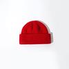 1Pc Acrylic Fiber Casual Men's Short Fisherman Beanbie Hat Mini Autumn and Winter Warm Knitted Hats Hip Hop Hat