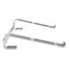 Universal Laptop Stand Wärmeableitung Aluminium Legierung Ergonomisches Design Computer Riser Regal Silber