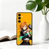 Coque de téléphone Jujut-su N-Nobara Kugisaki-NK K-Kaisen Pour Samsung Galaxy A73,A72,A71,A70,A53,A52,A51,Housse Noire en Silicone Souple