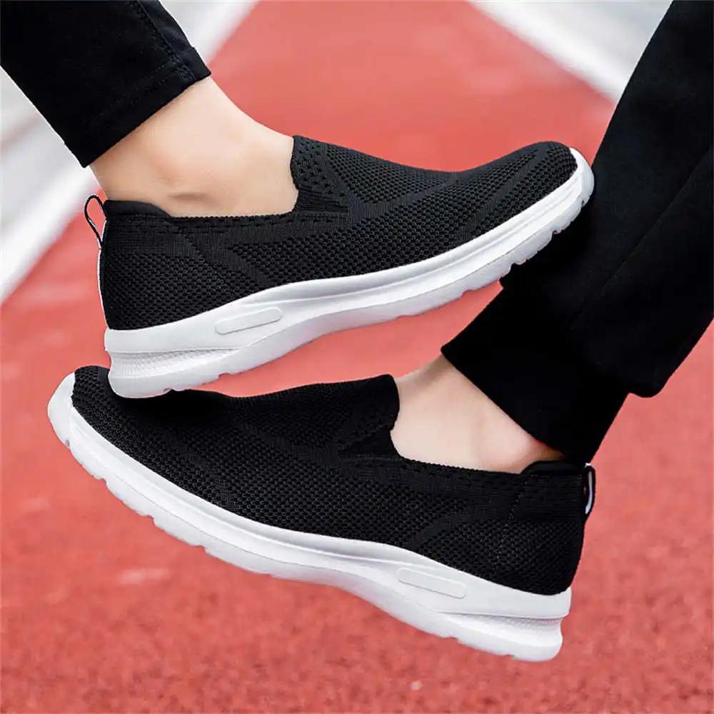 Fashion Summer Round Tip Women's Sports Shoes Sneakers Training 36 Size Shoes Brand Basketball Skor 2025new On Offer Loofers