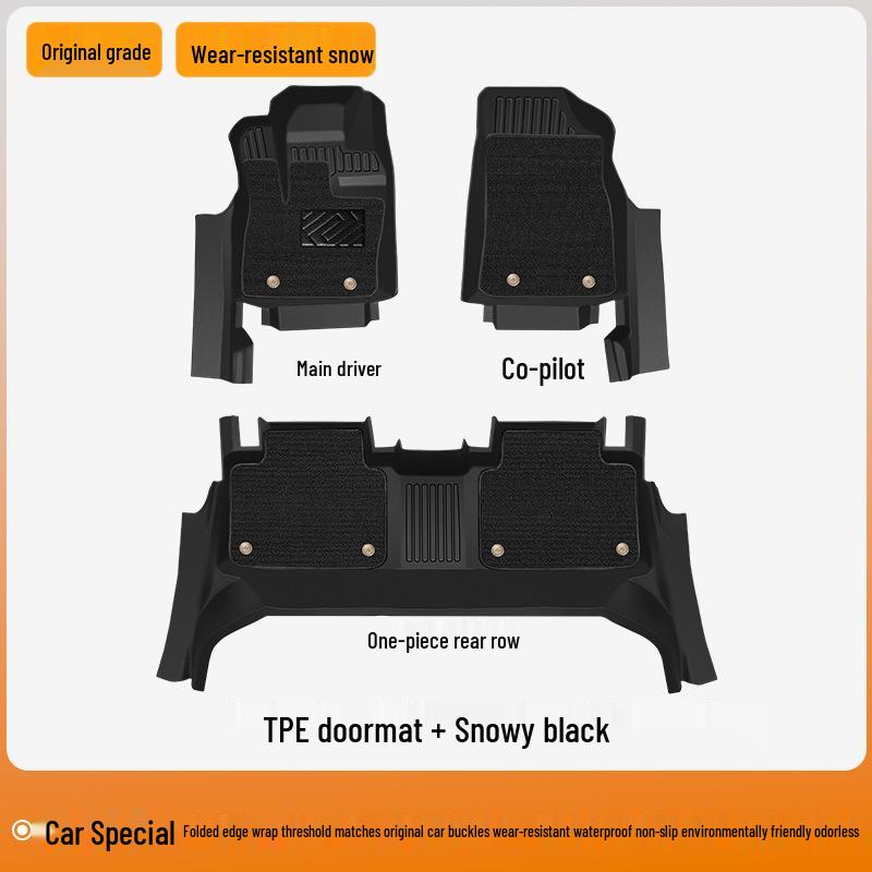 2025 Nissan X-Trail Honor Full Coverage TPE Floor Mats