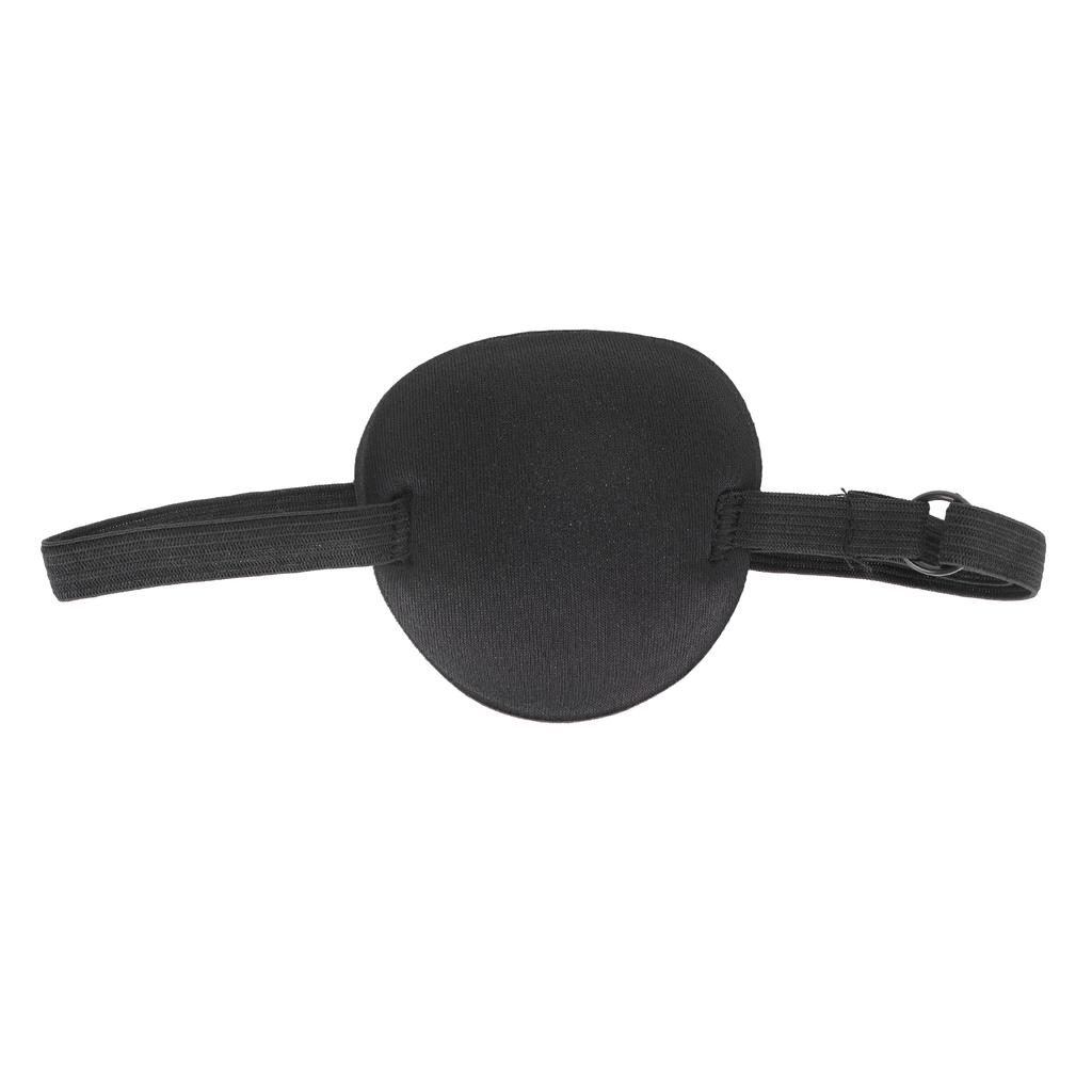 10pcs Eye Patch Adjustable Soft Elastic Strabismus Amblyopia Eye Patch for Children Adult Black