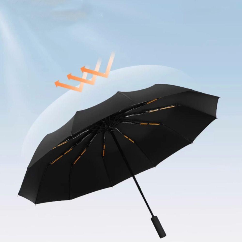 Reinforce Structure Windproof Umbrella 60 Bones Sun Rain Umbrella  Sun Protection