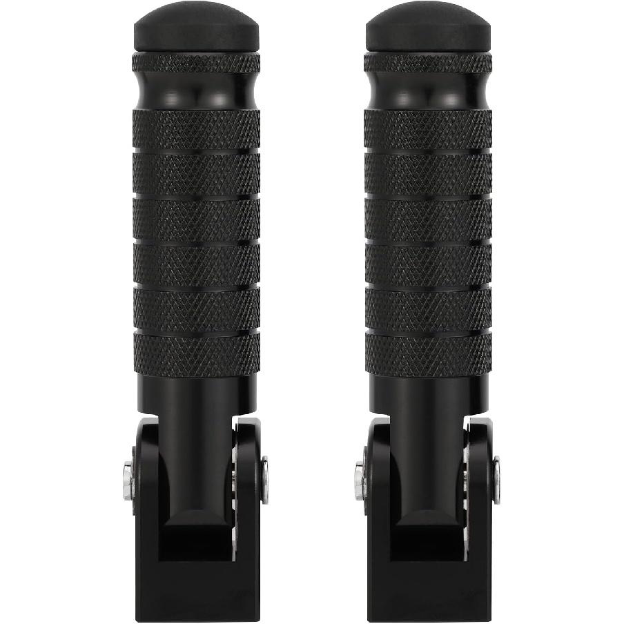 E-Bike Fußrasten M8 E-Bike Fußrasten Klappbare Sozius-Fußrasten Universell Kompatibel Passend für Ridstar Q20 Super 73 S1 S2 Y1 RX Macfox X1S X1S X X2 Elektrisch