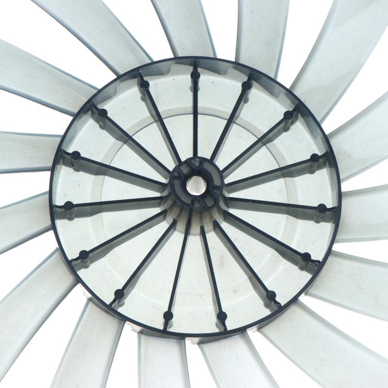 14 Inch Floor Fan Table Fan Blade With Nut Cover Household Silent Fan Blade Plastic Propeller Fan Blade 15 Leaves