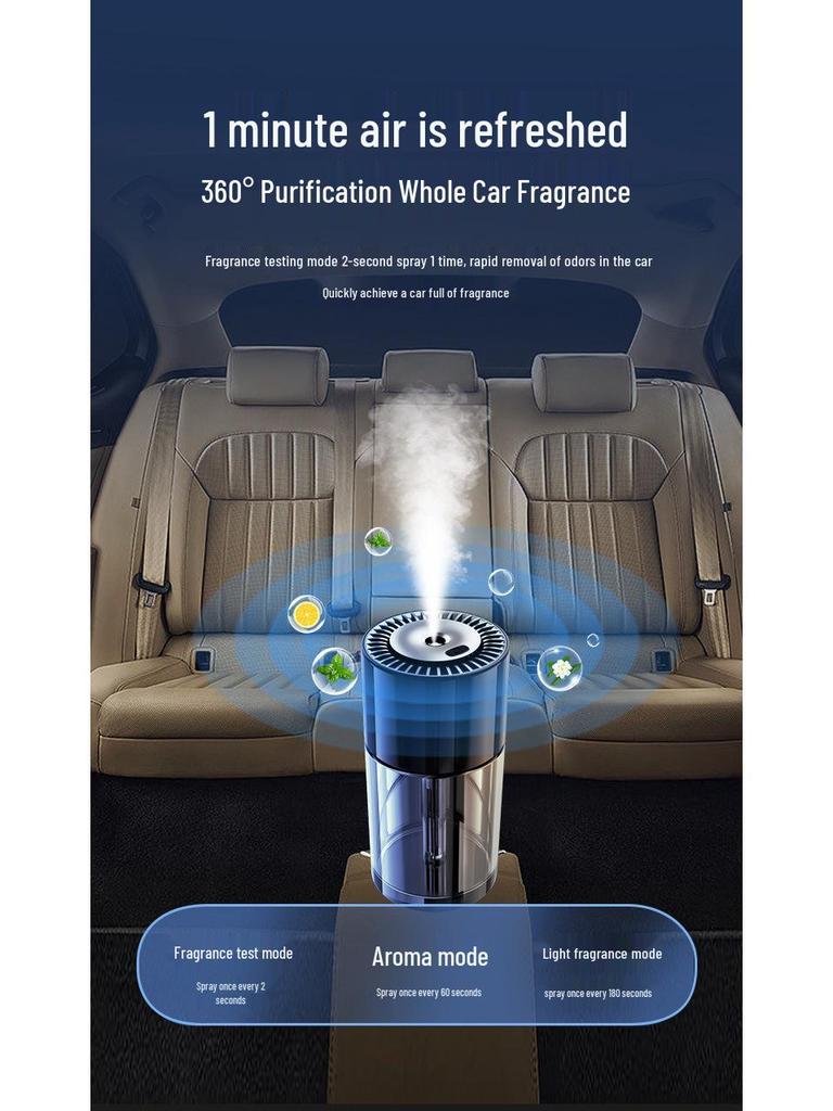 High-End Summer Car Aromatherapy Ornament - Creative Interior Perfume Decoration